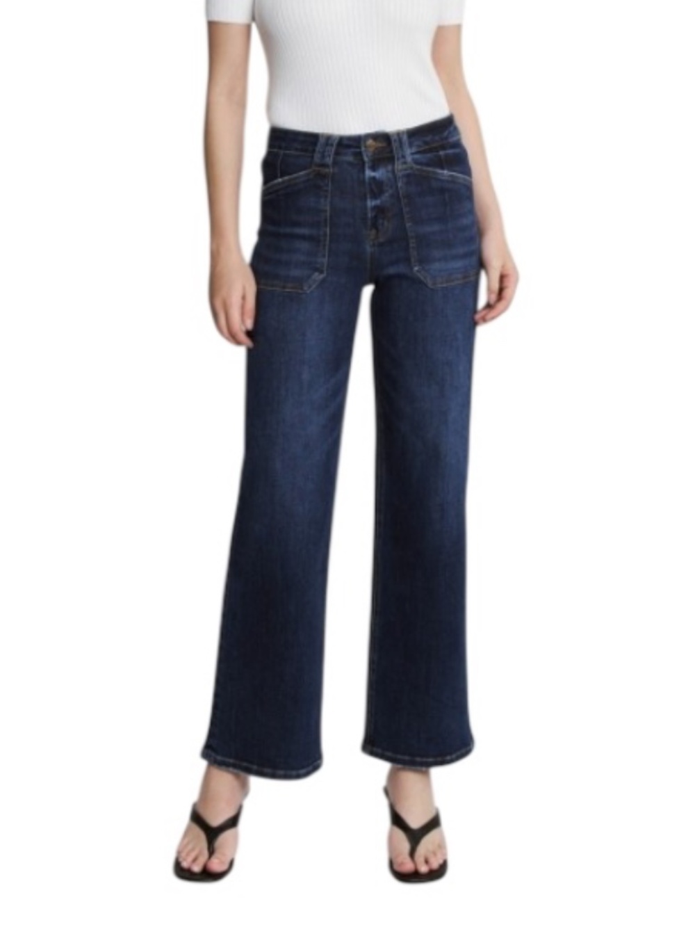 Mica Dark Wash Utility Jean - 29" Inseam
